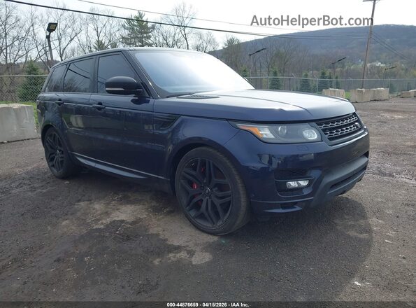 SALWV2FE2HA167291 2017 LAND ROVER RANGE ROVER SPORT Blue Delantero derecho