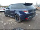 2017 Land Rover Range Rover Sport 5.0l V8 Supercharged Autobiography Blue vin: SALWV2FE2HA167291