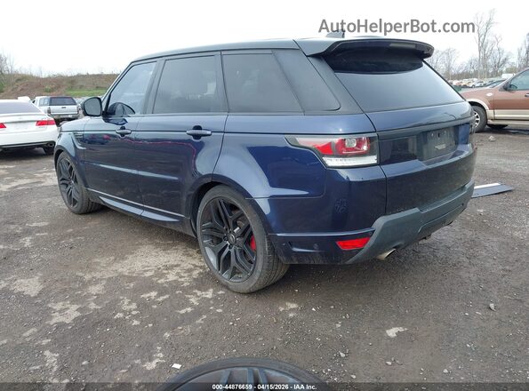 SALWV2FE2HA167291 2017 LAND ROVER RANGE ROVER SPORT Blue Trasero izquierdo