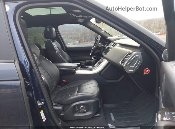SALWV2FE2HA167291 2017 LAND ROVER RANGE ROVER SPORT Blue Vista interior delantera