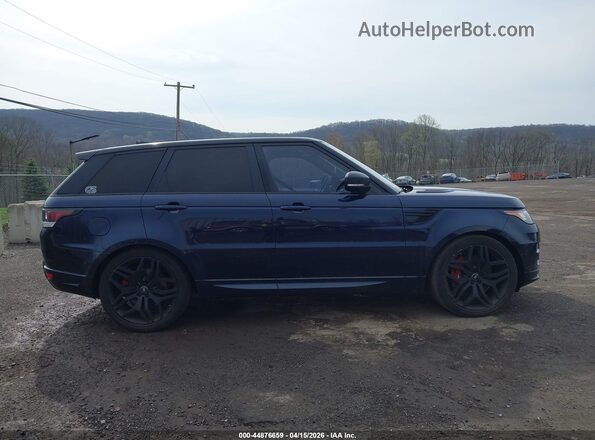SALWV2FE2HA167291 2017 LAND ROVER RANGE ROVER SPORT Blue Vista interior trasera