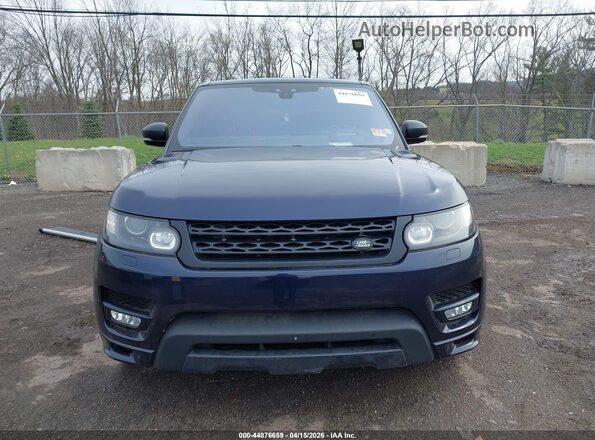 SALWV2FE2HA167291 2017 LAND ROVER RANGE ROVER SPORT Blue Vista frontal