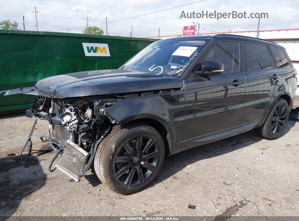 SALWV2FE4HA148063 2017 LAND ROVER RANGE ROVER SPORT Черный Передняя левая четверть