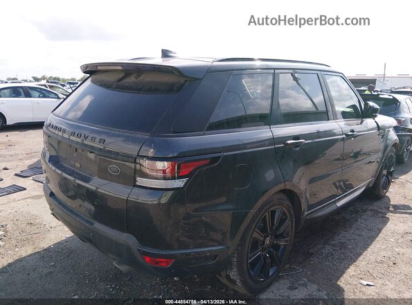 SALWV2FE4HA148063 2017 LAND ROVER RANGE ROVER SPORT Черный Задняя правая четверть