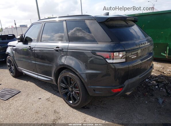 SALWV2FE4HA148063 2017 LAND ROVER RANGE ROVER SPORT Черный Задняя левая четверть