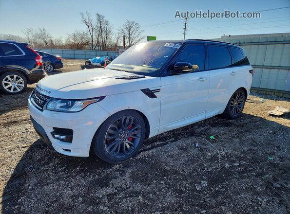 SALWV2FV7HA683033 2017 LAND ROVER RANGE Белый Передняя левая четверть
