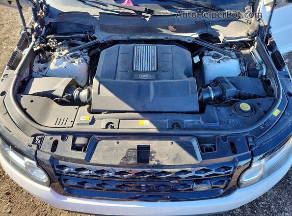 SALWV2FV7HA683033 2017 LAND ROVER RANGE Белый Вид подкапотного пространства