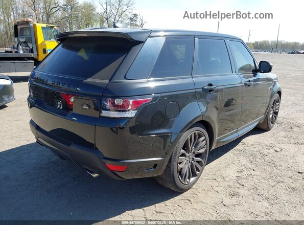 SALWV2FV9HA687018 2017 LAND ROVER RANGE ROVER SPORT Черный Задняя правая четверть