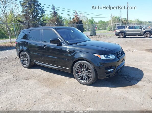 SALWV2FVXHA175641 2017 LAND ROVER RANGE ROVER SPORT Black Delantero derecho
