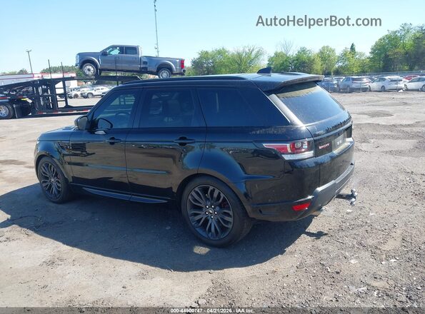 SALWV2FVXHA175641 2017 LAND ROVER RANGE ROVER SPORT Black Trasero izquierdo