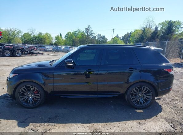 SALWV2FVXHA175641 2017 LAND ROVER RANGE ROVER SPORT Black Vista interior de 360 grados