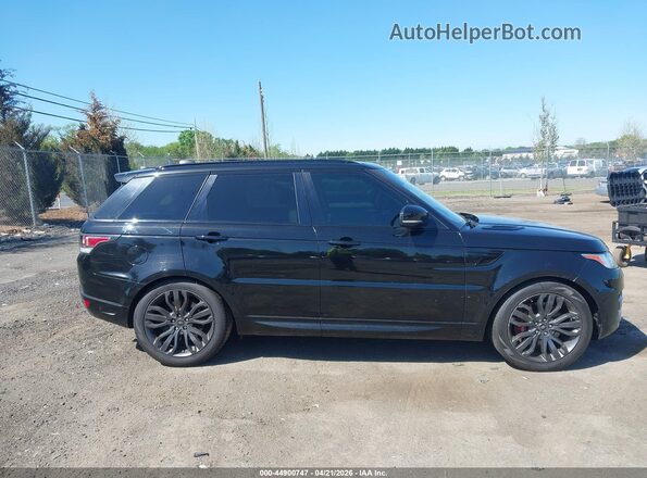 SALWV2FVXHA175641 2017 LAND ROVER RANGE ROVER SPORT Black Vista interior trasera