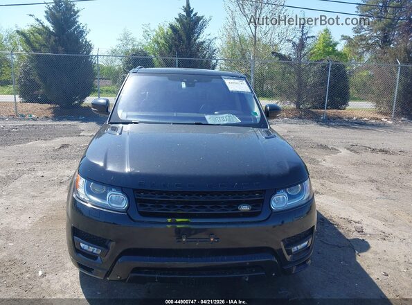 SALWV2FVXHA175641 2017 LAND ROVER RANGE ROVER SPORT Black Vista del cuadro de instrumentos