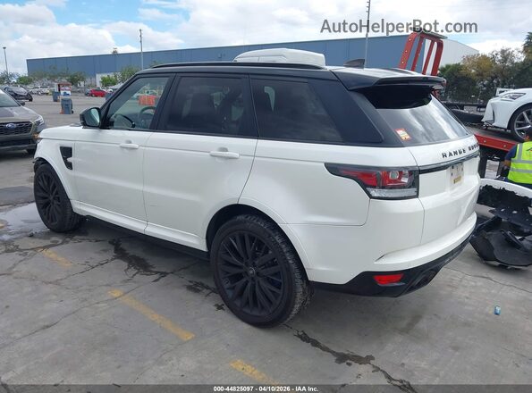SALWZ2FE3HA147829 2017 LAND ROVER RANGE ROVER SPORT White Tył lewy