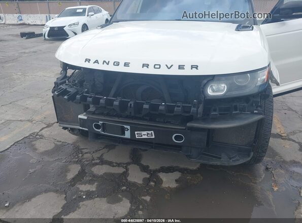 SALWZ2FE3HA147829 2017 LAND ROVER RANGE ROVER SPORT White Widok z przodu