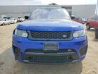 2017 Land Rover Range Rover Sport Svr Blue vin: SALWZ2FE6HA162258