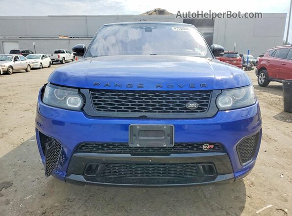SALWZ2FE6HA162258 2017 LAND ROVER RANGE Blue Vista frontal
