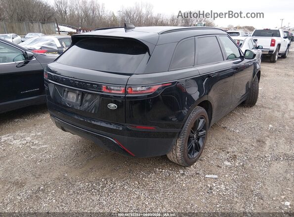 SALYB2EN0KA221049 2019 LAND ROVER RANGE ROVER VELAR Черный Задняя правая четверть