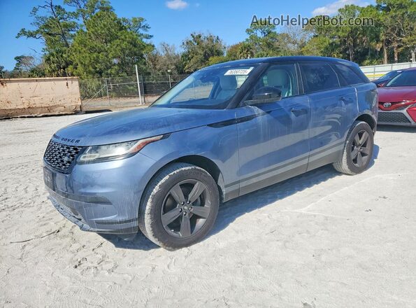 SALYB2EX1KA796732 2019 LAND ROVER RANGE Синий Передняя левая четверть