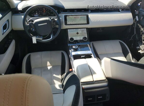 SALYB2EX1KA796732 2019 LAND ROVER RANGE Синий Вид панели приборов