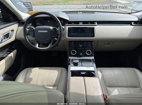 SALYB2EX6KA796905 2019 LAND ROVER RANGE ROVER VELAR Brown Widok naklejki z numerem VIN