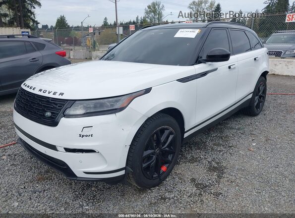 SALYJ2EX3RA385281 2024 LAND ROVER RANGE ROVER VELAR Белый Вид спереди