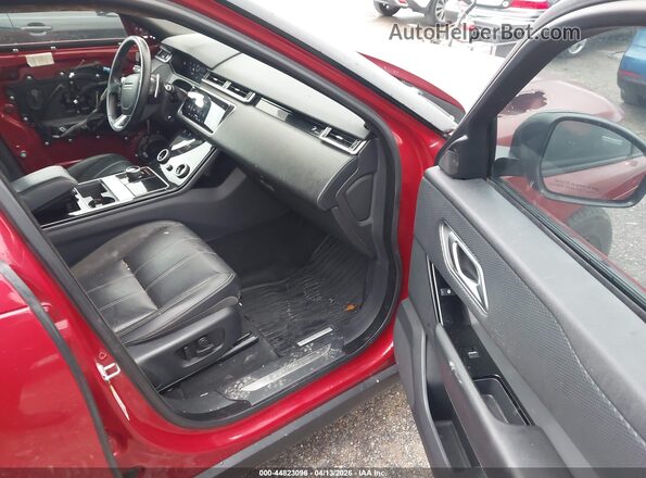 SALYK2EX0LA296191 2020 LAND ROVER RANGE ROVER VELAR Red Widok wnętrza z przodu