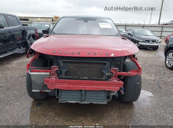 SALYK2EX0LA296191 2020 LAND ROVER RANGE ROVER VELAR Red Widok wnętrza z tyłu