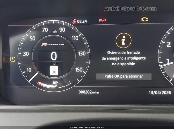 SALYK2EX0LA296191 2020 LAND ROVER RANGE ROVER VELAR Red Widok tylnych siedzeń