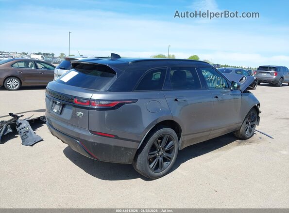 SALYL2EX7KA210144 2019 LAND ROVER RANGE ROVER VELAR Серый Задняя правая четверть