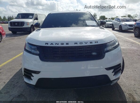 SALYL2EX7SA810338 2025 LAND ROVER RANGE ROVER VELAR White Вид щитка приладів