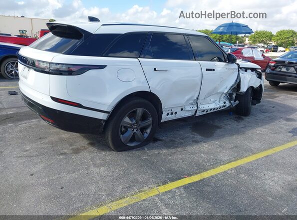 SALYL2EX7SA810338 2025 LAND ROVER RANGE ROVER VELAR White Задня права чверть