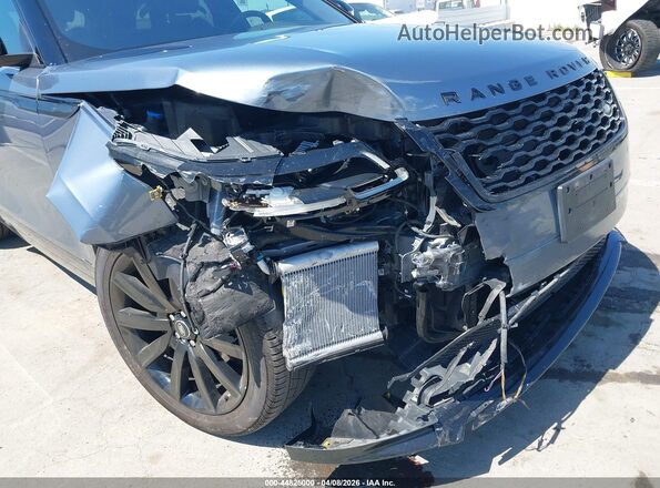 SALYL2EX8KA217636 2019 LAND ROVER RANGE ROVER VELAR Light Blue წინა ხედი
