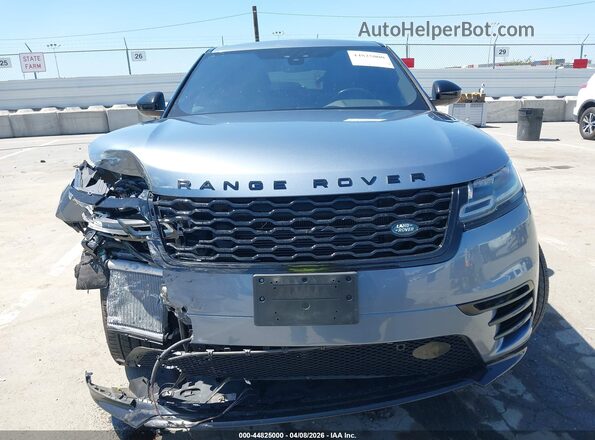 SALYL2EX8KA217636 2019 LAND ROVER RANGE ROVER VELAR Light Blue ხელსაწყოთა პანელის ხედი