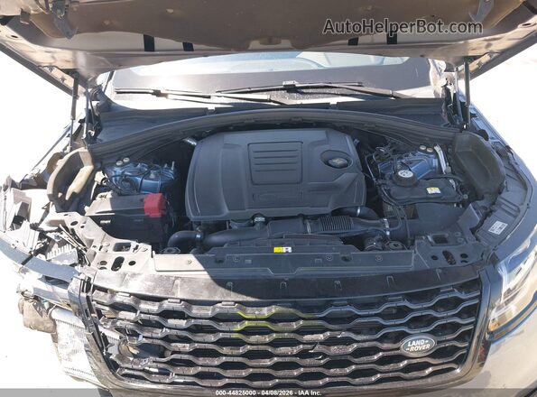 SALYL2EX8KA217636 2019 LAND ROVER RANGE ROVER VELAR Light Blue უკანა ხედი