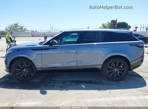 SALYL2EX8KA217636 2019 LAND ROVER RANGE ROVER VELAR Light Blue სალონის 360-გრადუსიანი ხედი