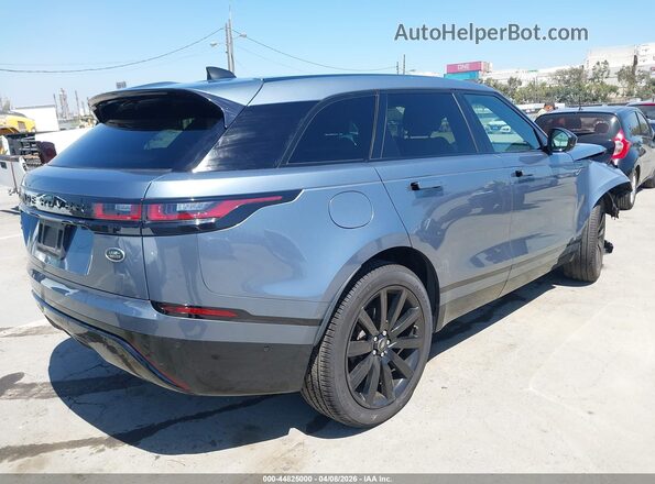 SALYL2EX8KA217636 2019 LAND ROVER RANGE ROVER VELAR Light Blue უკანა მარჯვენა