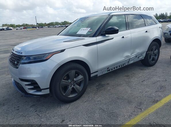 SALYL2EX8SA810154 2025 LAND ROVER RANGE ROVER VELAR Silver Передня ліва чверть