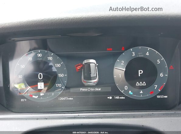 SALYL2EX8SA810154 2025 LAND ROVER RANGE ROVER VELAR Silver Вид задніх сидінь