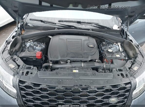 SALYL2EXXKA204404 2019 LAND ROVER RANGE ROVER VELAR Blue Вид ззаду