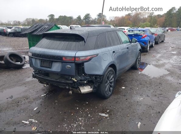 SALYL2EXXKA204404 2019 LAND ROVER RANGE ROVER VELAR Blue Задня права чверть