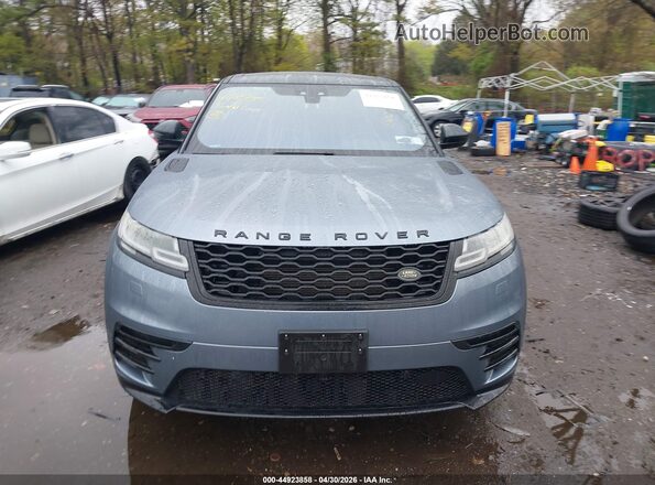 SALYL2EXXKA204404 2019 LAND ROVER RANGE ROVER VELAR Blue Вид щитка приладів