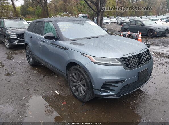 SALYL2EXXKA204404 2019 LAND ROVER RANGE ROVER VELAR Blue Передня права чверть