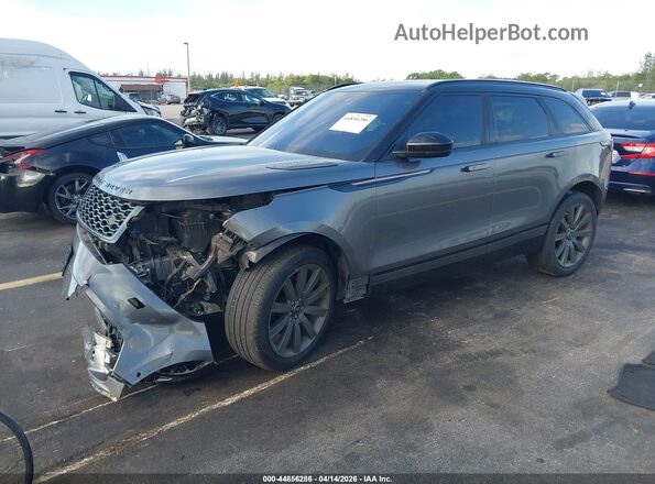 SALYL2FV0KA213335 2019 LAND ROVER RANGE ROVER VELAR Gray Front left