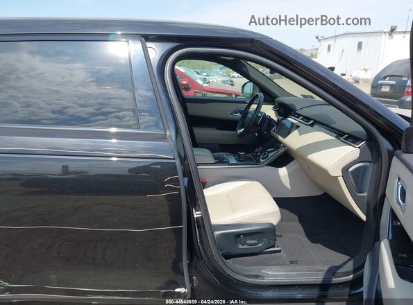 SALYL2FV1KA225512 2019 LAND ROVER RANGE ROVER VELAR Black Widok wnętrza z przodu