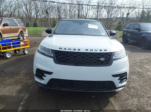 SALYM2EV5KA226340 2019 LAND ROVER RANGE ROVER VELAR White Widok zestawu wskaźników