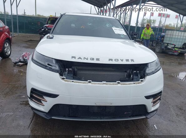 SALYT2EX2PA358564 2023 LAND ROVER RANGE ROVER VELAR White Widok zestawu wskaźników