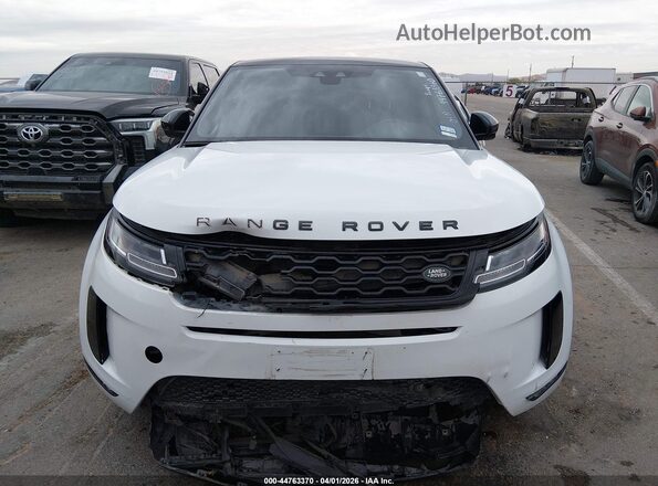 SALZJ2FX2LH075138 2020 LAND ROVER RANGE ROVER EVOQUE Белый Вид щитка приборов