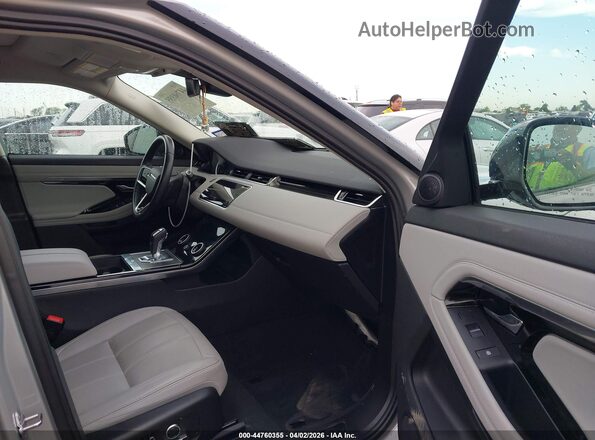 SALZJ2FX3NH173047 2022 LAND ROVER RANGE ROVER EVOQUE Gray Front interior view