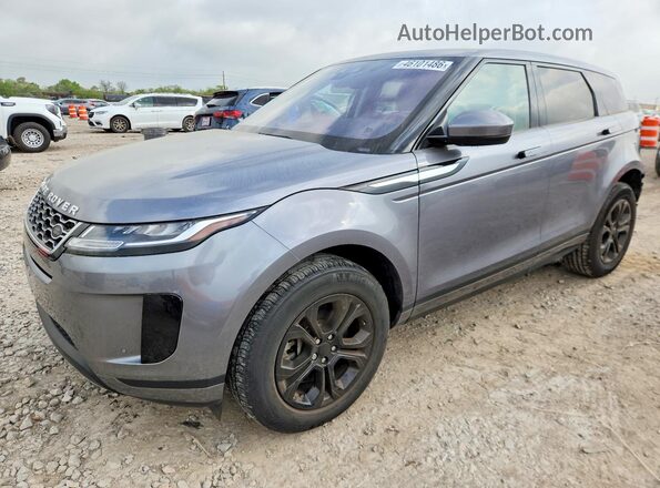 SALZJ2FX6LH118153 2020 LAND ROVER RANGE ROVER EVOQUE Gray Առջևի ձախ երեք քառորդ տեսարան